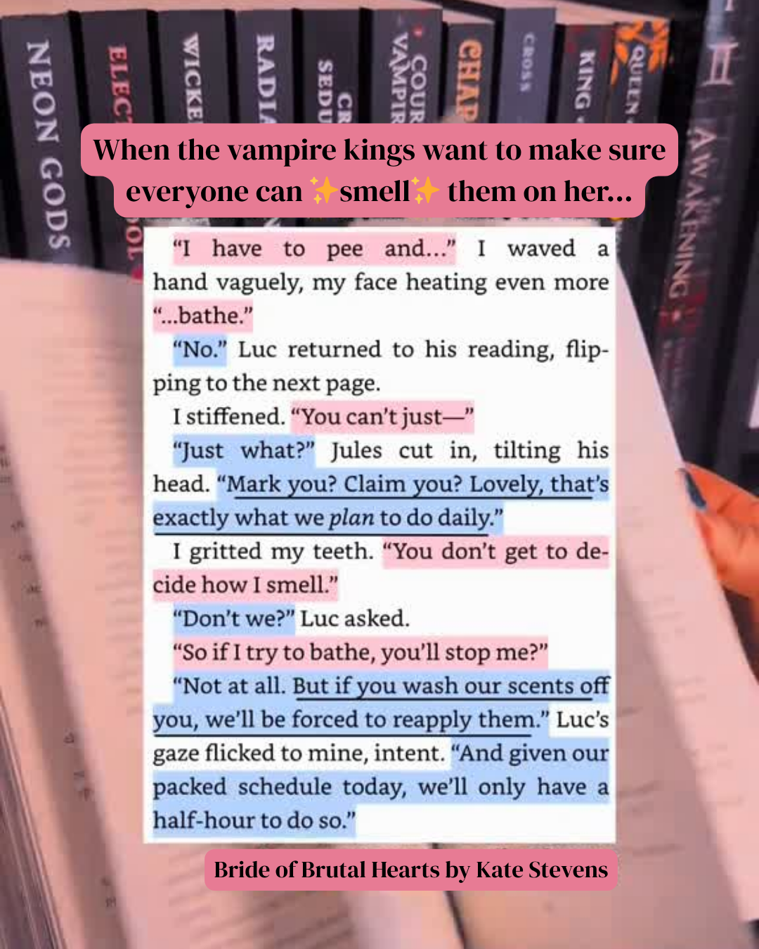 Kate Stevens - Dark Romantasy Author Facebook ad