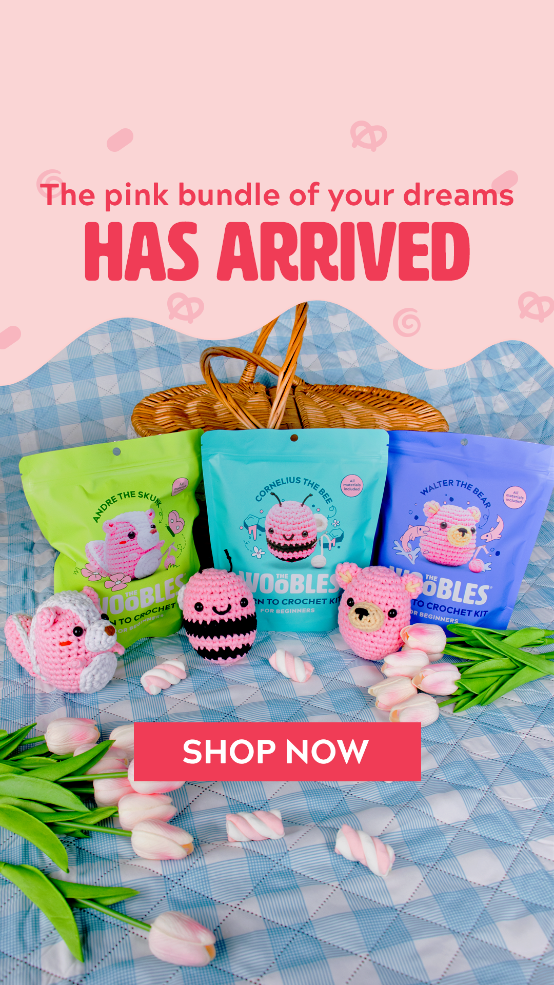 The Woobles Facebook ad