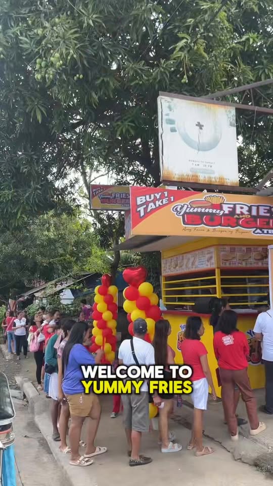 Yummy Fries and Burger atbp Facebook ad: Franchise NOW