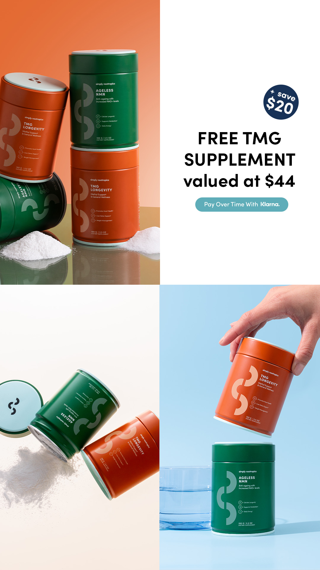 Simply Nootropics Facebook ad