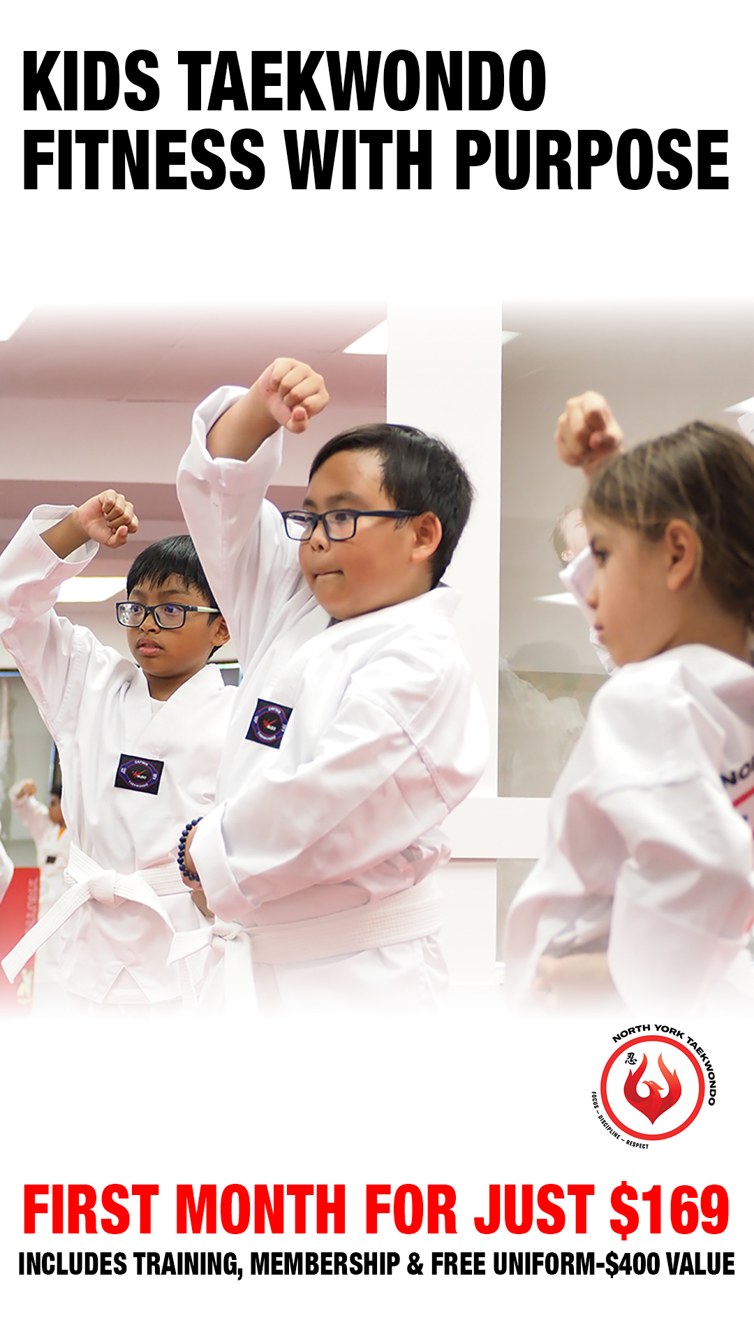 North York Taekwondo Facebook ad