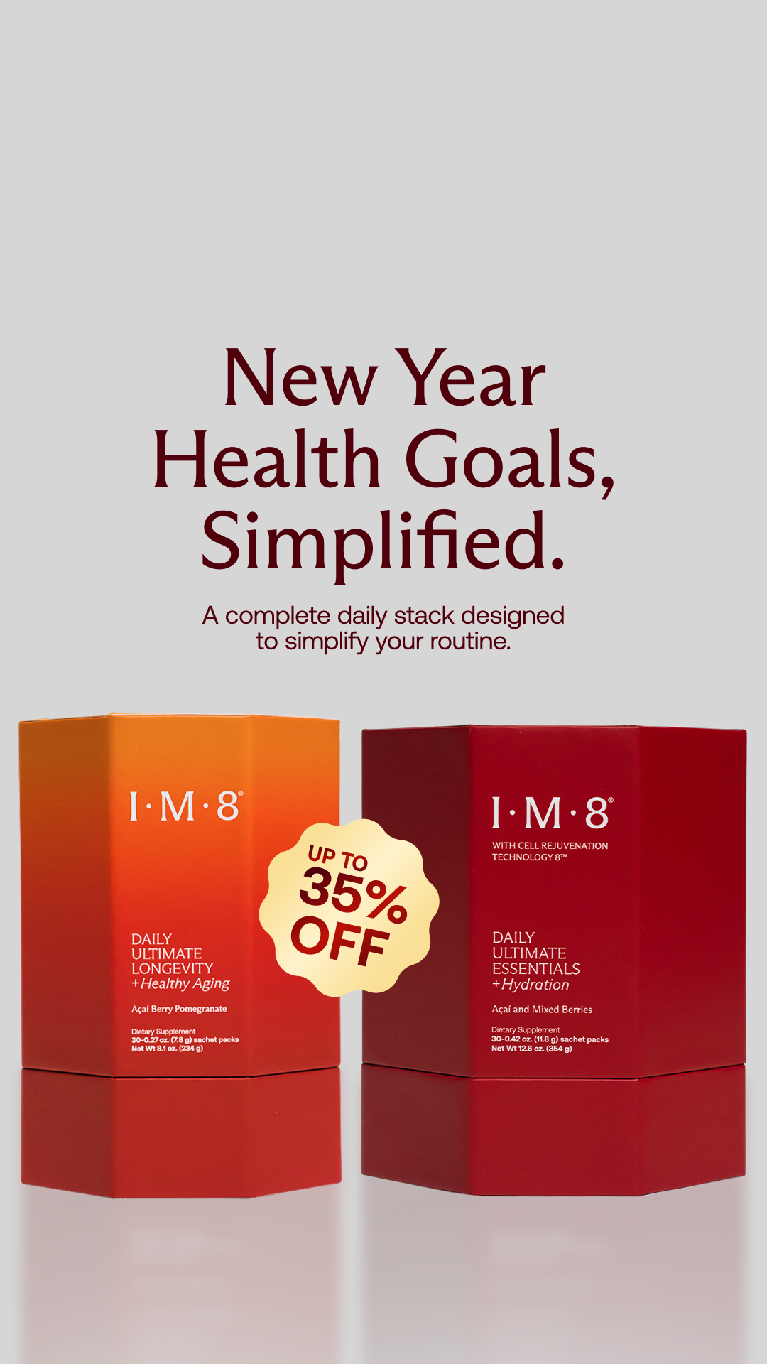 IM8 Health Facebook ad
