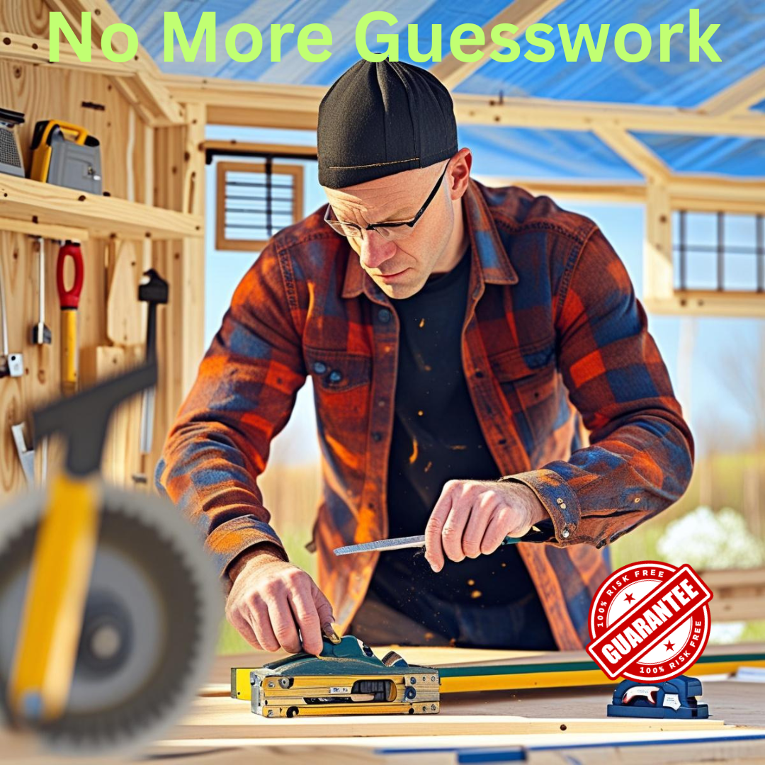 Vetoki Facebook ad: Build stunning woodworking projects without guessing.
