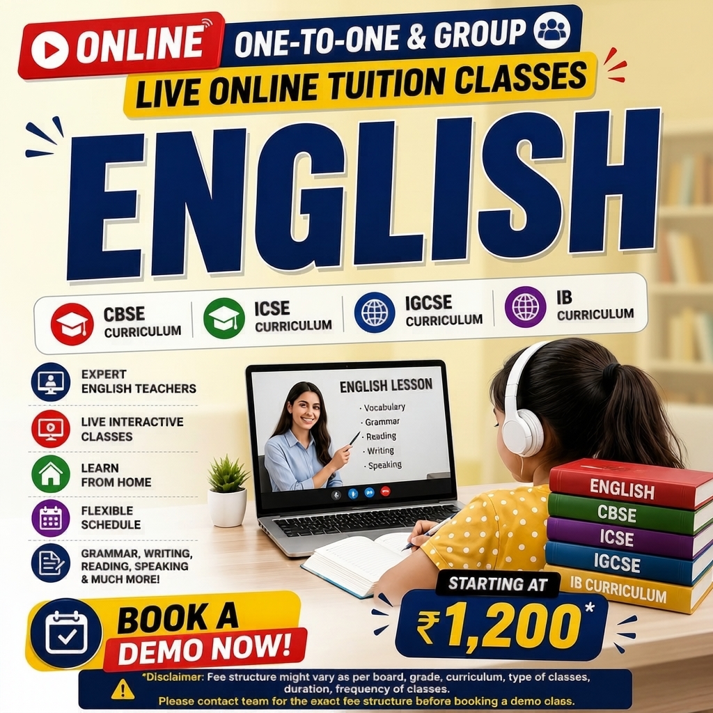 Education jaankari Facebook ad: Live Online 1:1 & Group English Classes