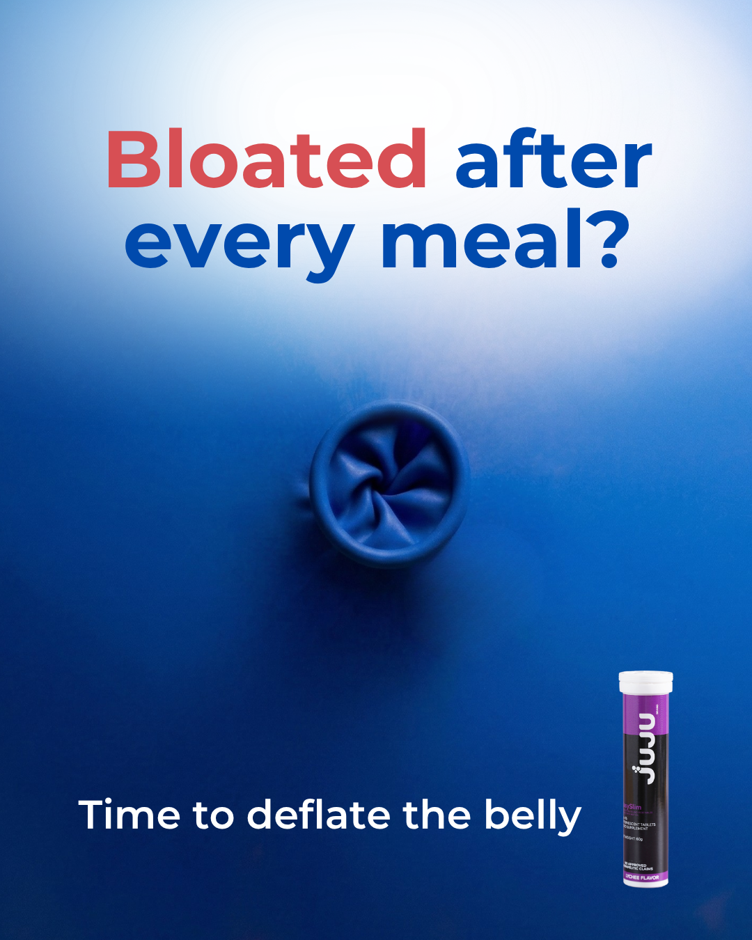 Juju EasySlim Facebook ad: Feel Lighter Every Day