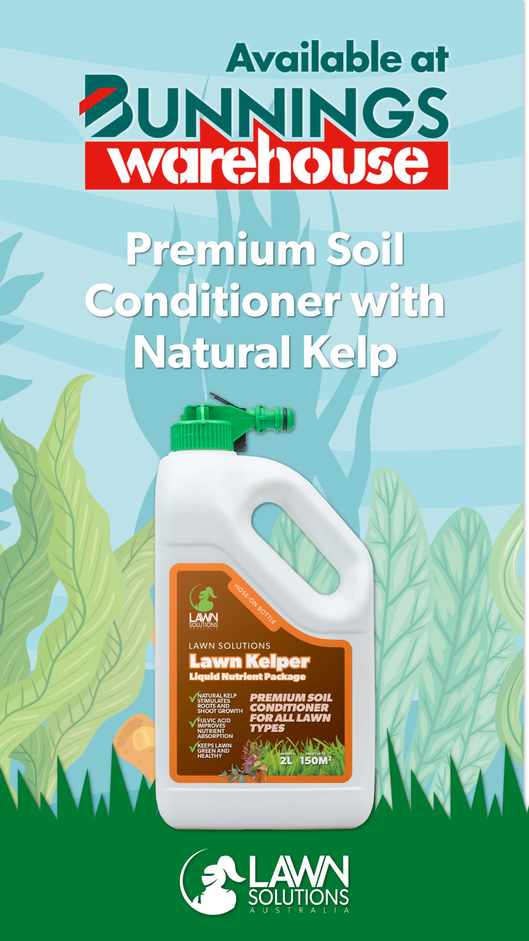 Lawn Solutions Australia Facebook ad