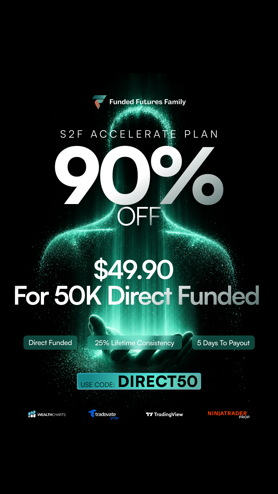 Funded Futures Family Facebook ad