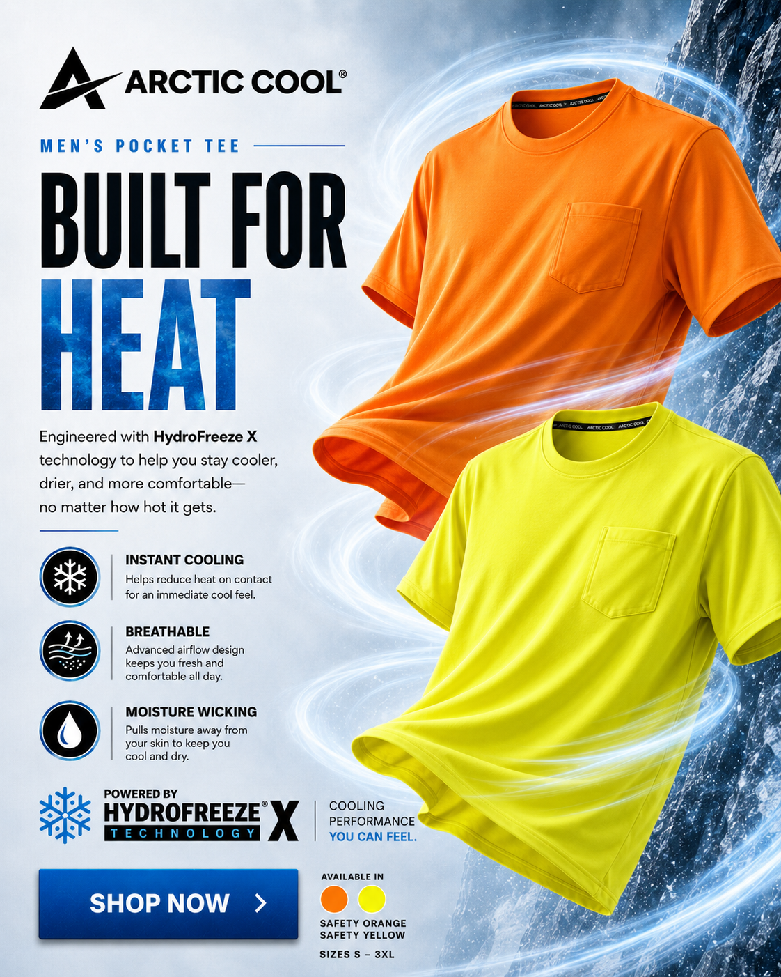 Arctic Cool Facebook ad