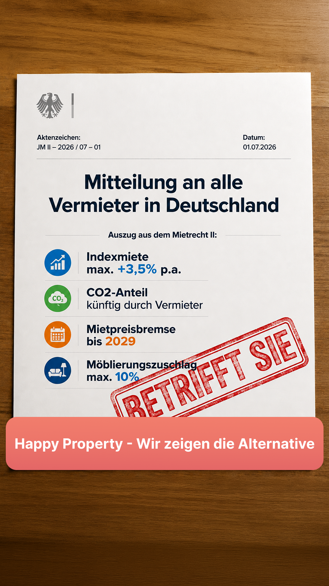 Immobilien in Zypern - Happy Property Facebook ad from Jul 16, 2026