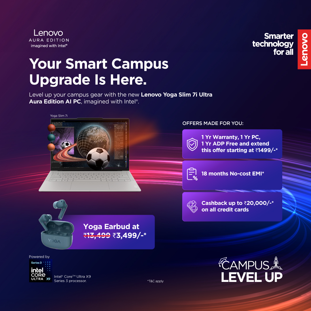 Lenovo India Facebook ad