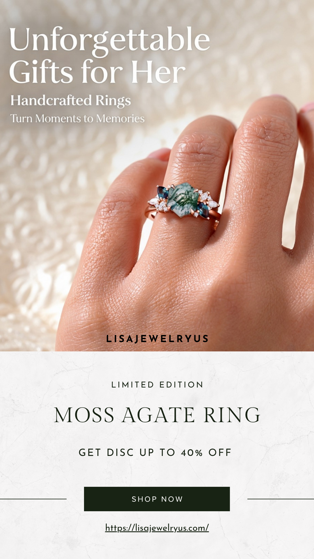 Lisajewelryus Facebook ad