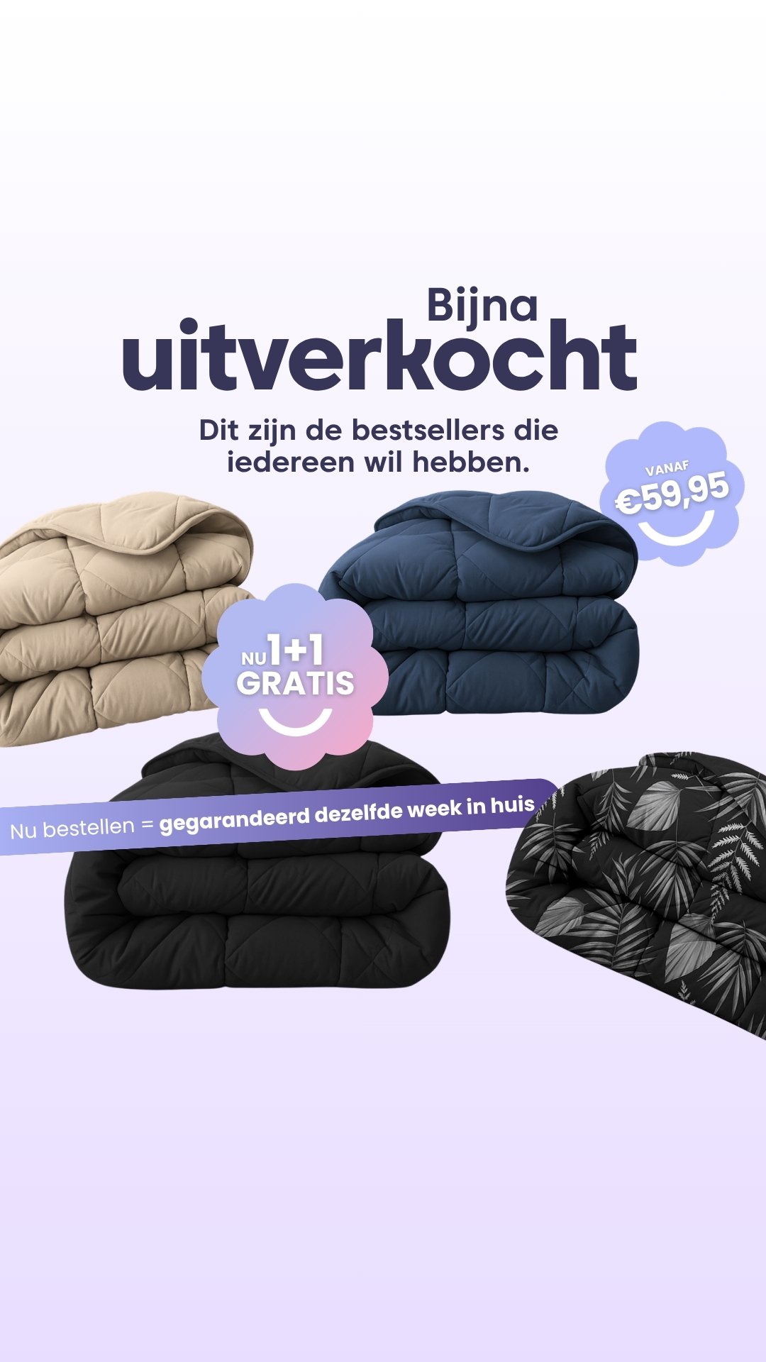 HappyBed Facebook ad