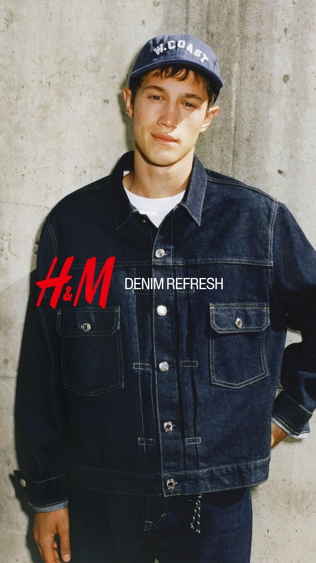 H&M Facebook ad: The denim edit