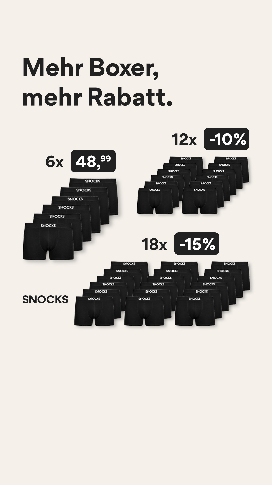 Snocks Facebook ad