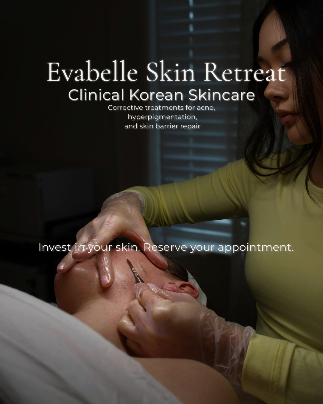 EvaBelle Skin Retreat Facebook ad: Visible skin correction begins with the right approach.