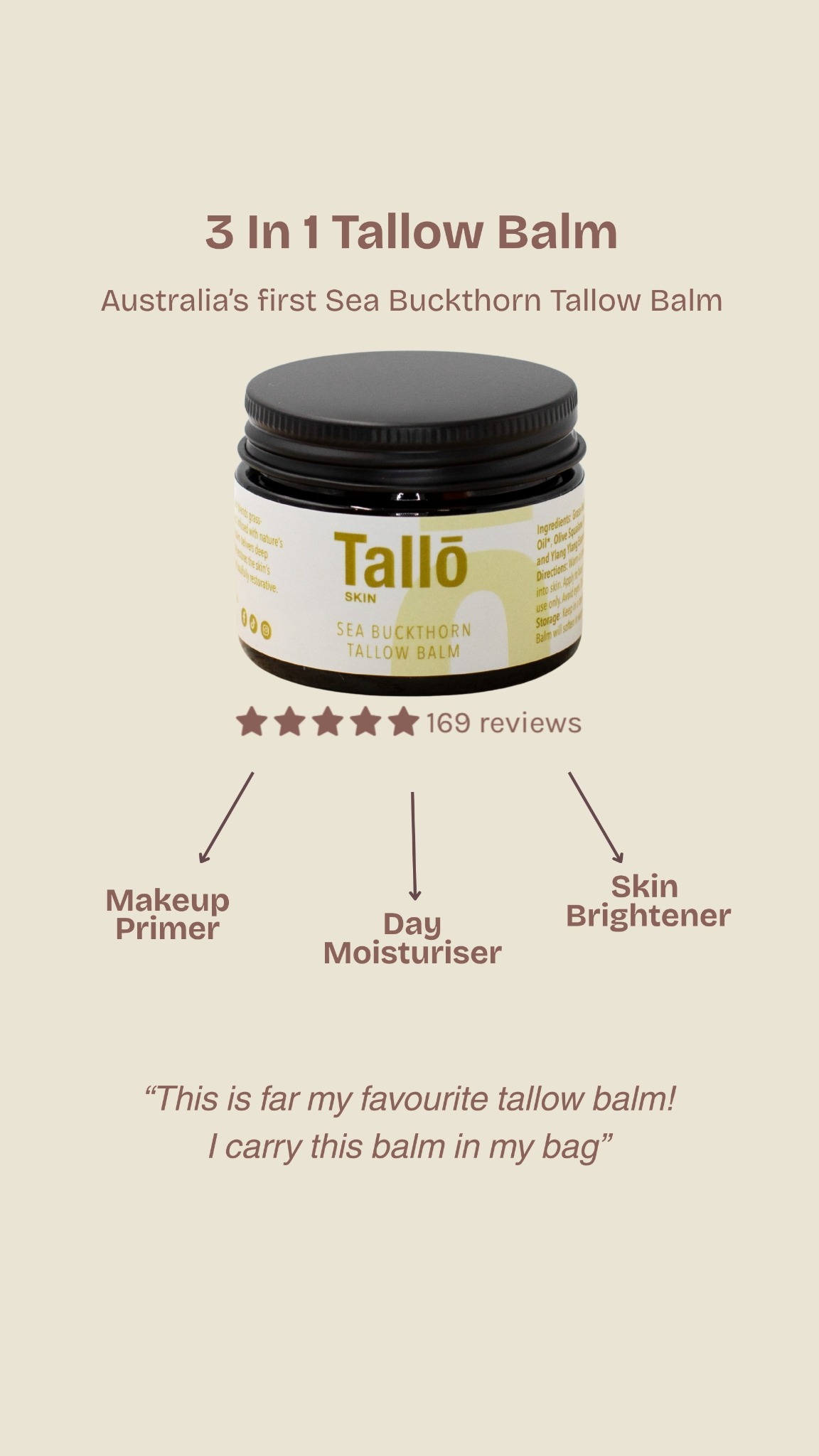 Tallo Skin Facebook ad