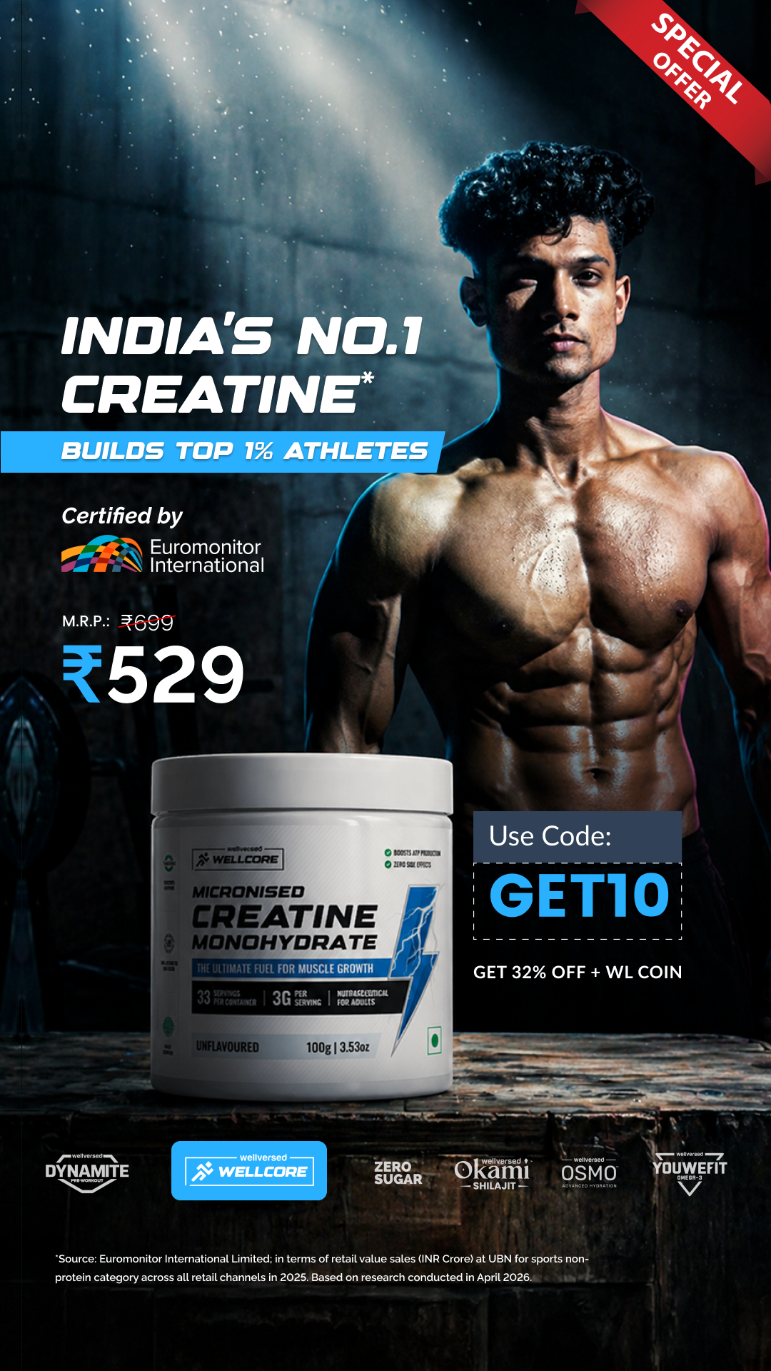 Wellcore - Wellversed Brand Facebook ad