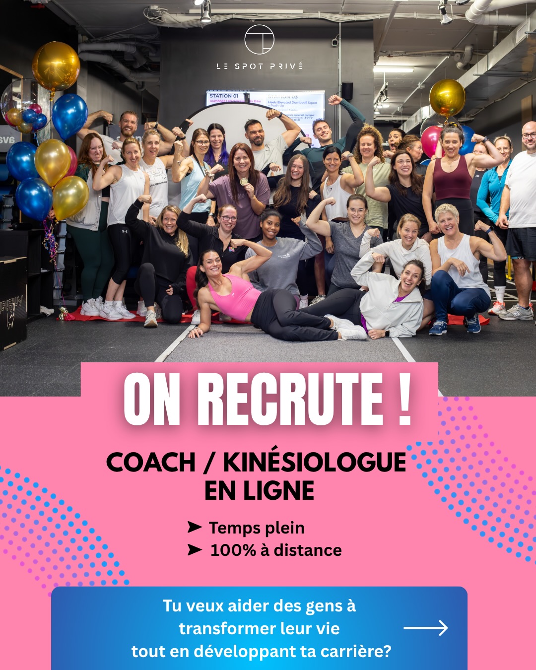 Coach MC Facebook ad: Le Spot Privé