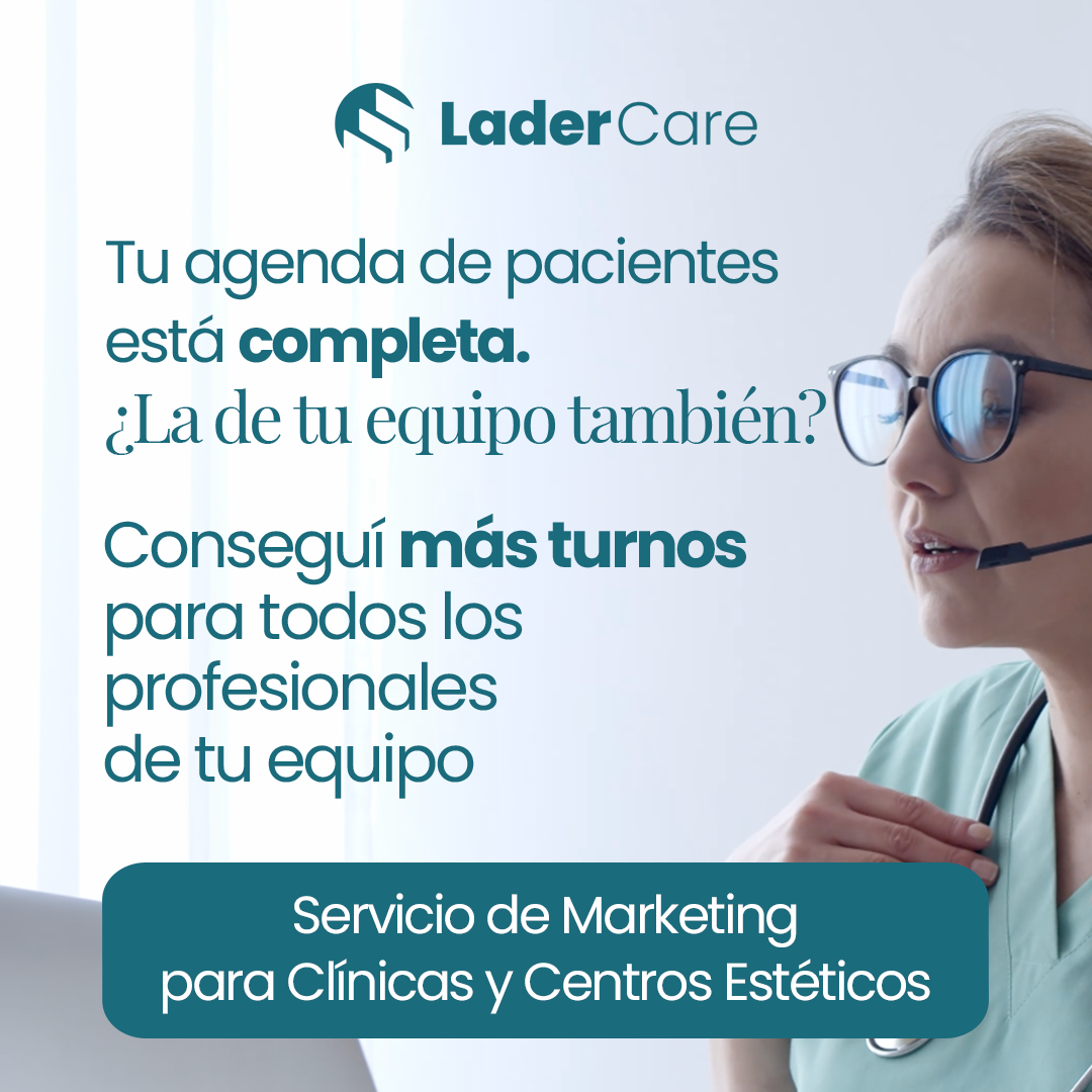 Lader Care Facebook ad: Chateá con nosotros