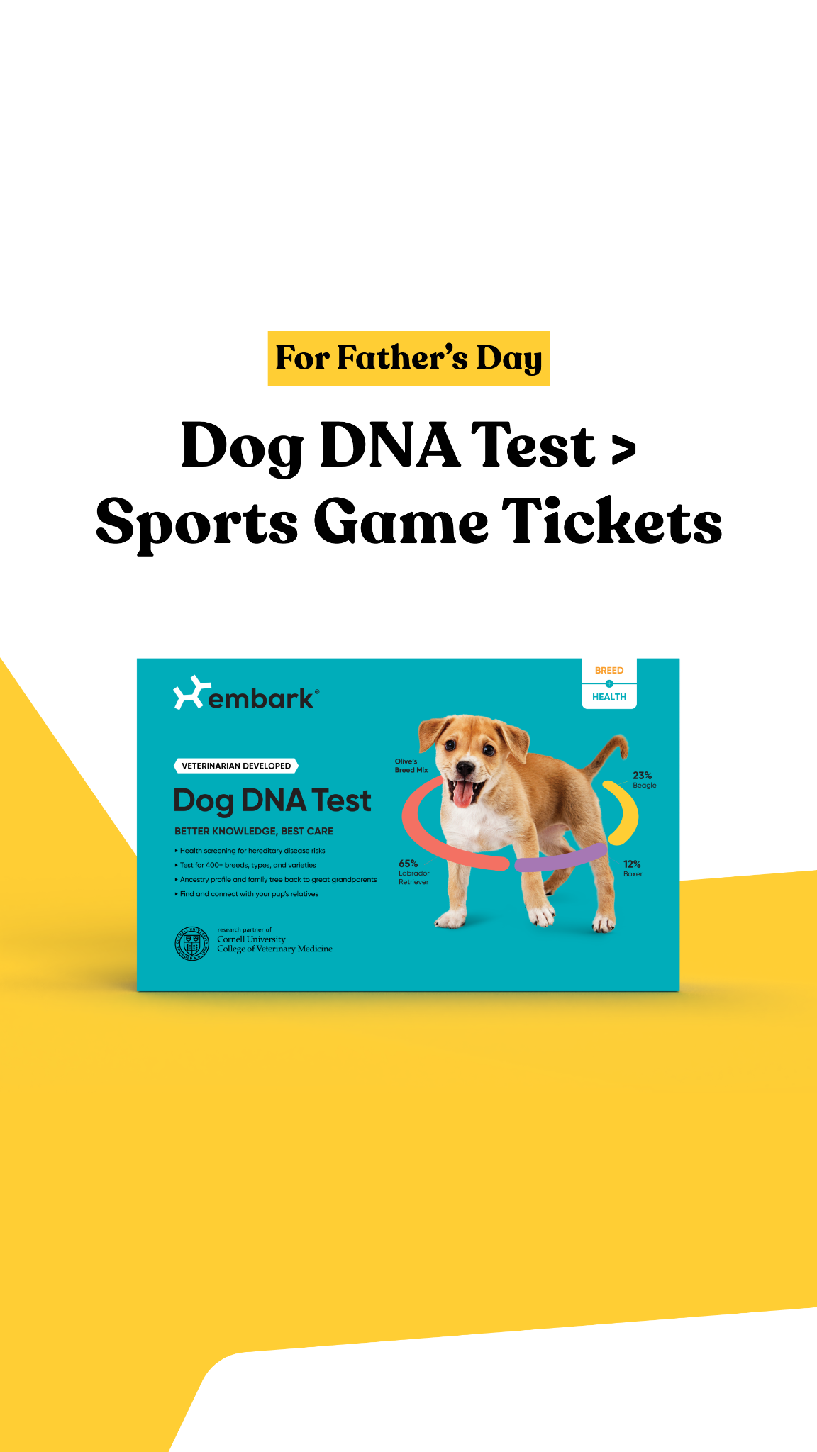 Embark Vet Facebook ad