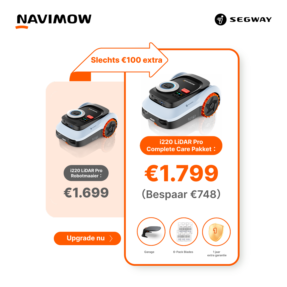 Segway Navimow Facebook ad