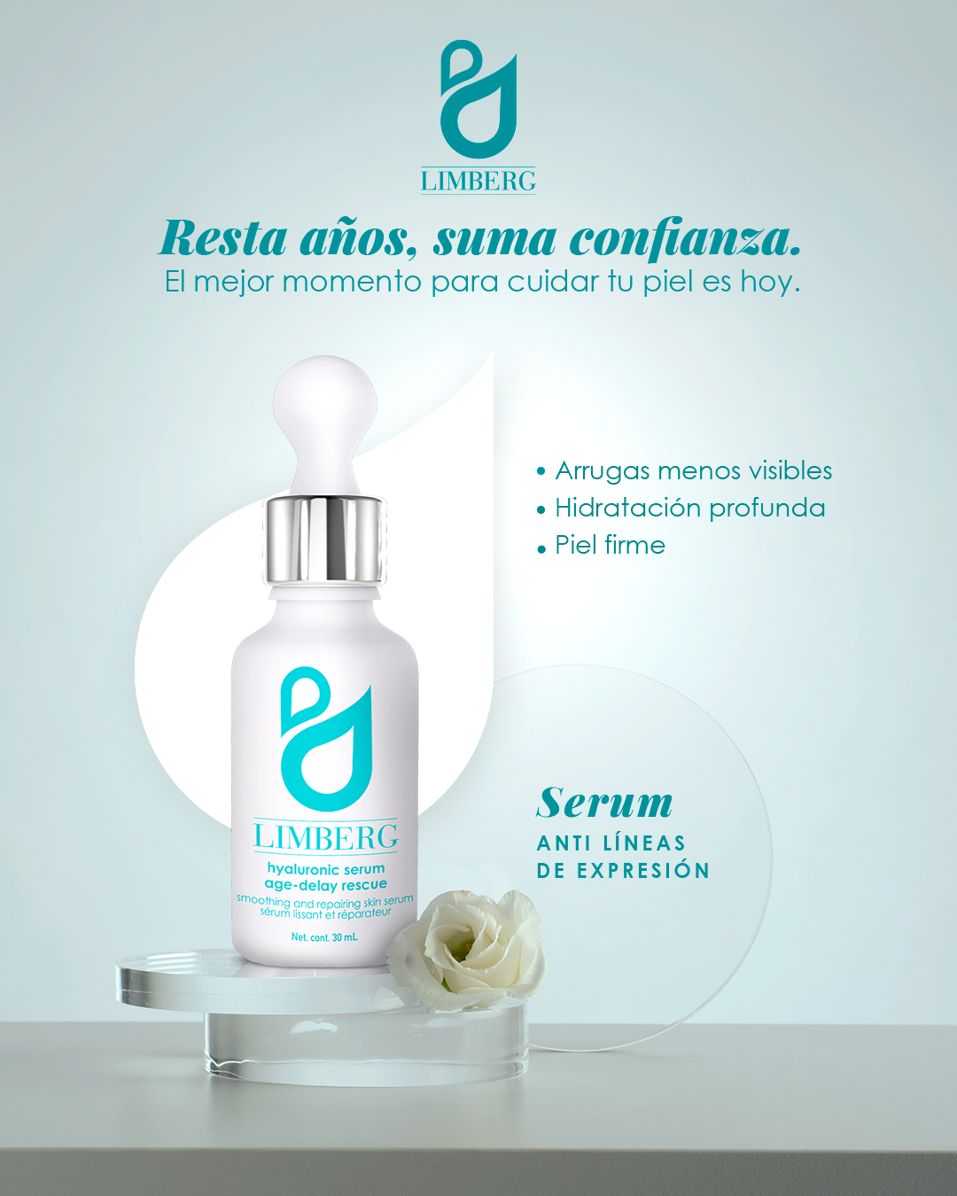 Limberg Skin Care Facebook ad: ¡Resultados visibles en solo 5 días!