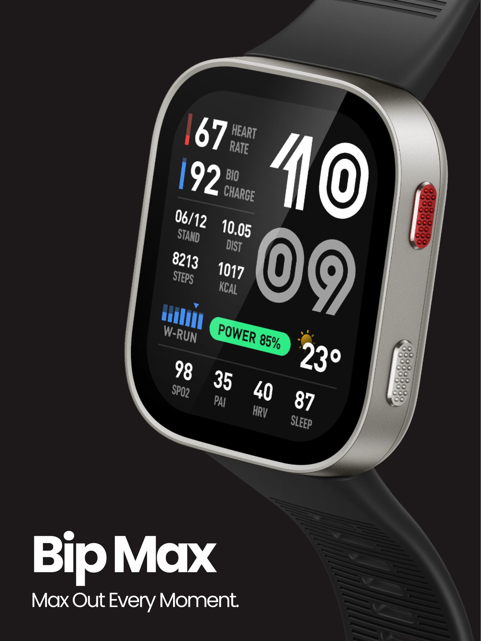 Amazfit Facebook ad: Built for the everyday athlete, the new Bip…