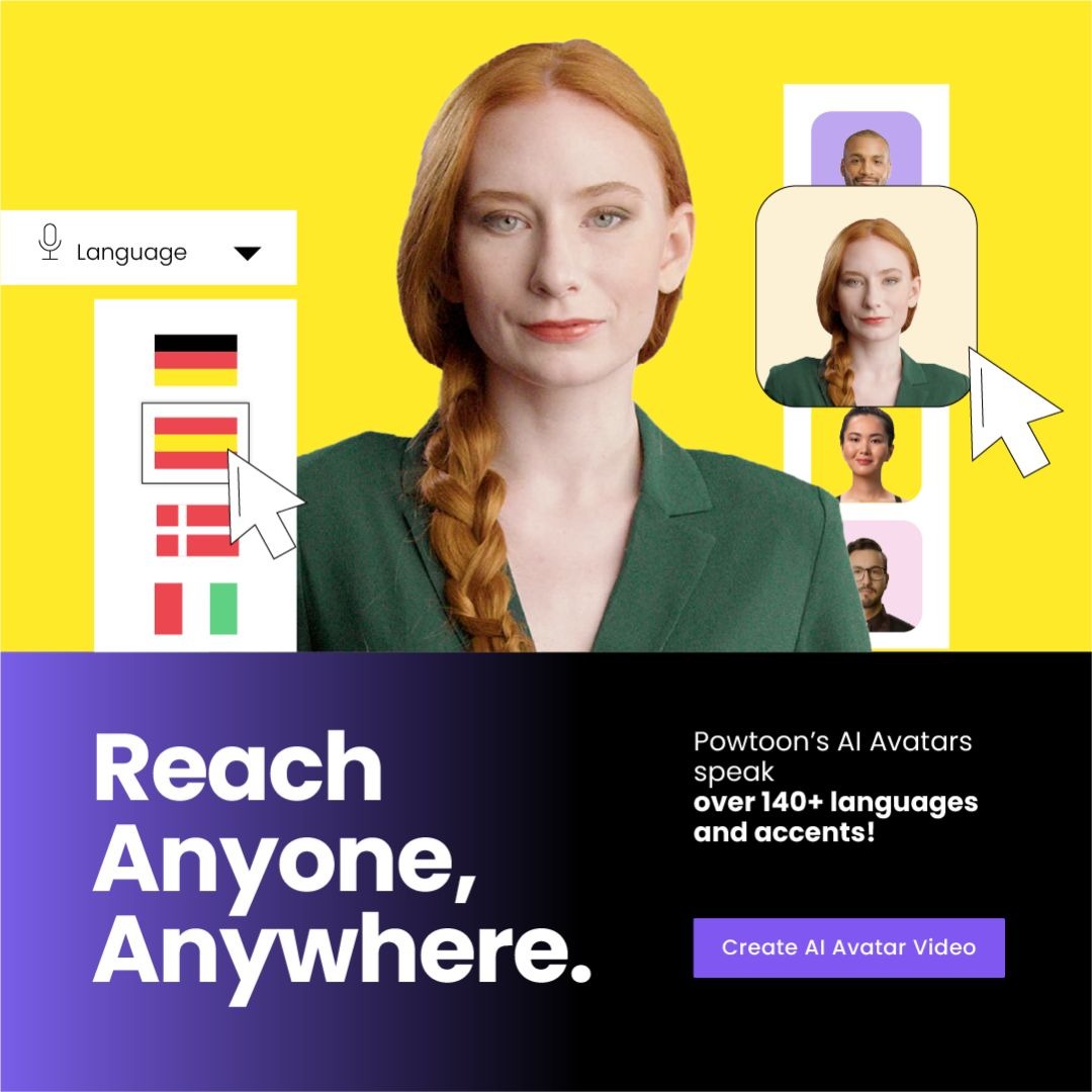 Powtoon Facebook ad