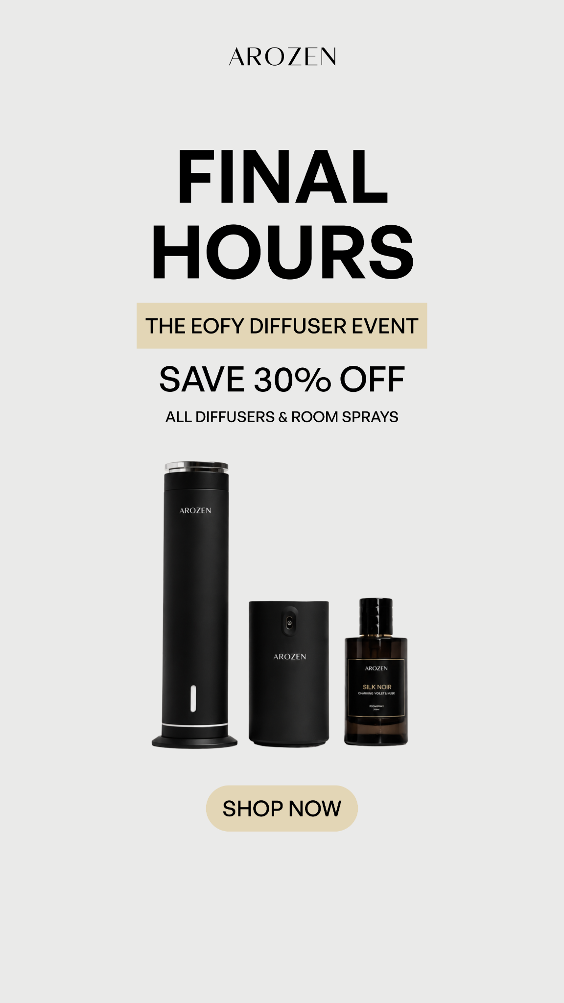 Arozen Facebook ad