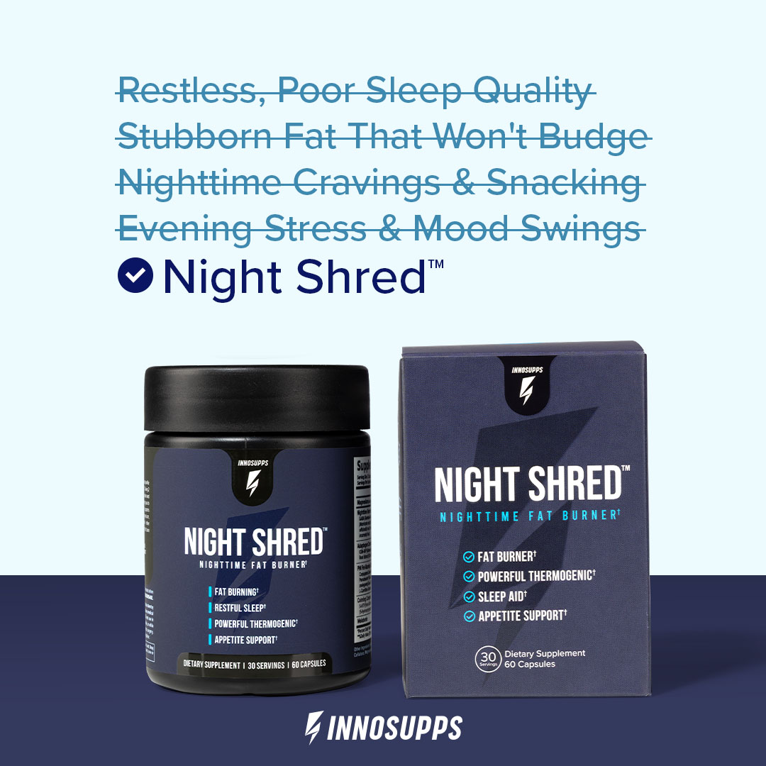 Inno Supps Night Shred Facebook ad