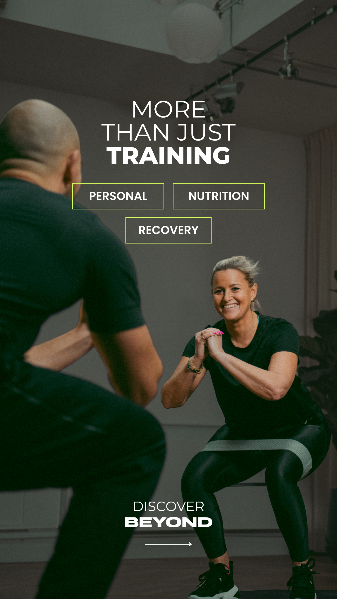 Beyond Personal Training & Recovery Facebook ad