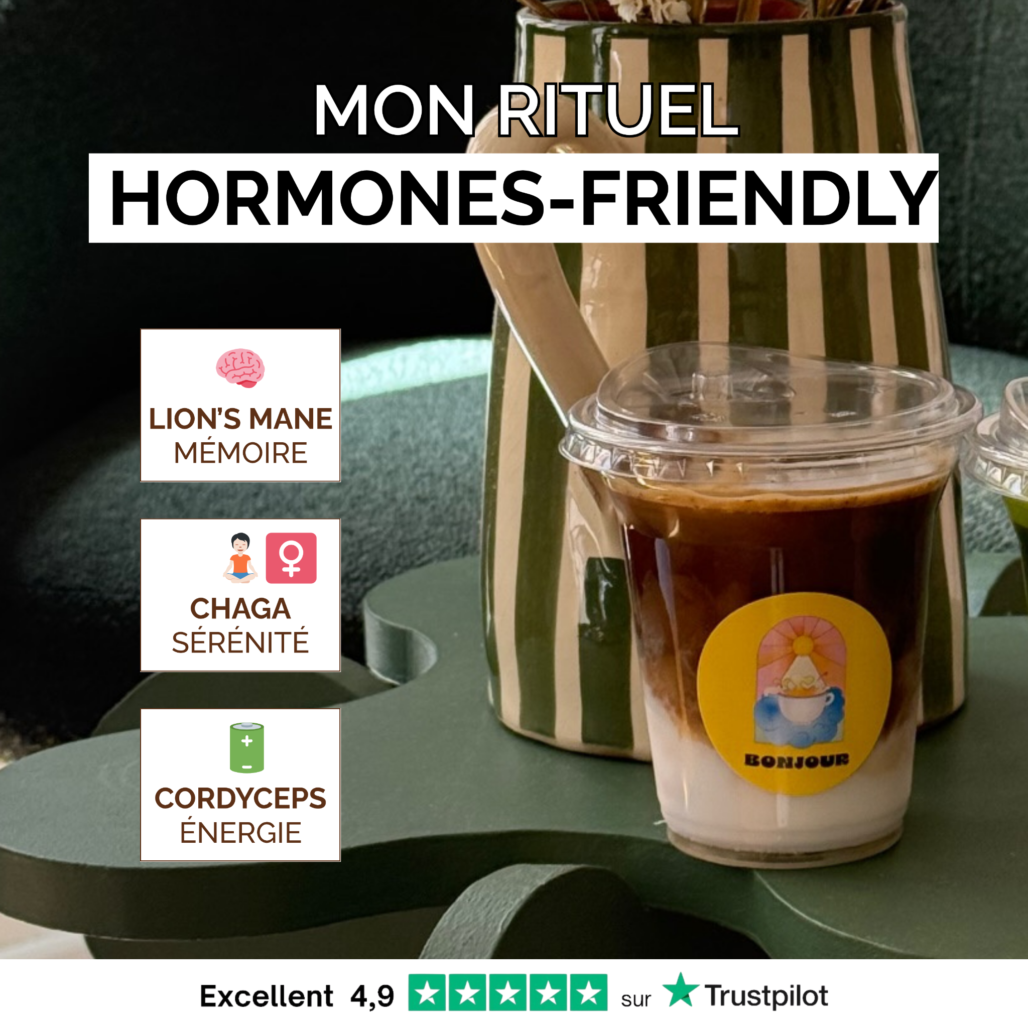 Bonjour Facebook ad