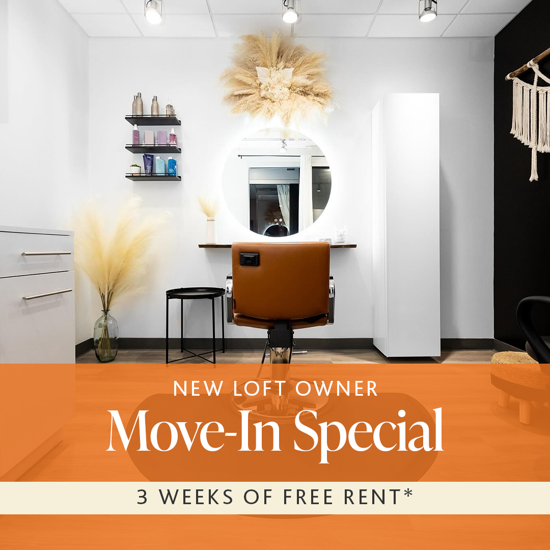 Salon Lofts Facebook ad