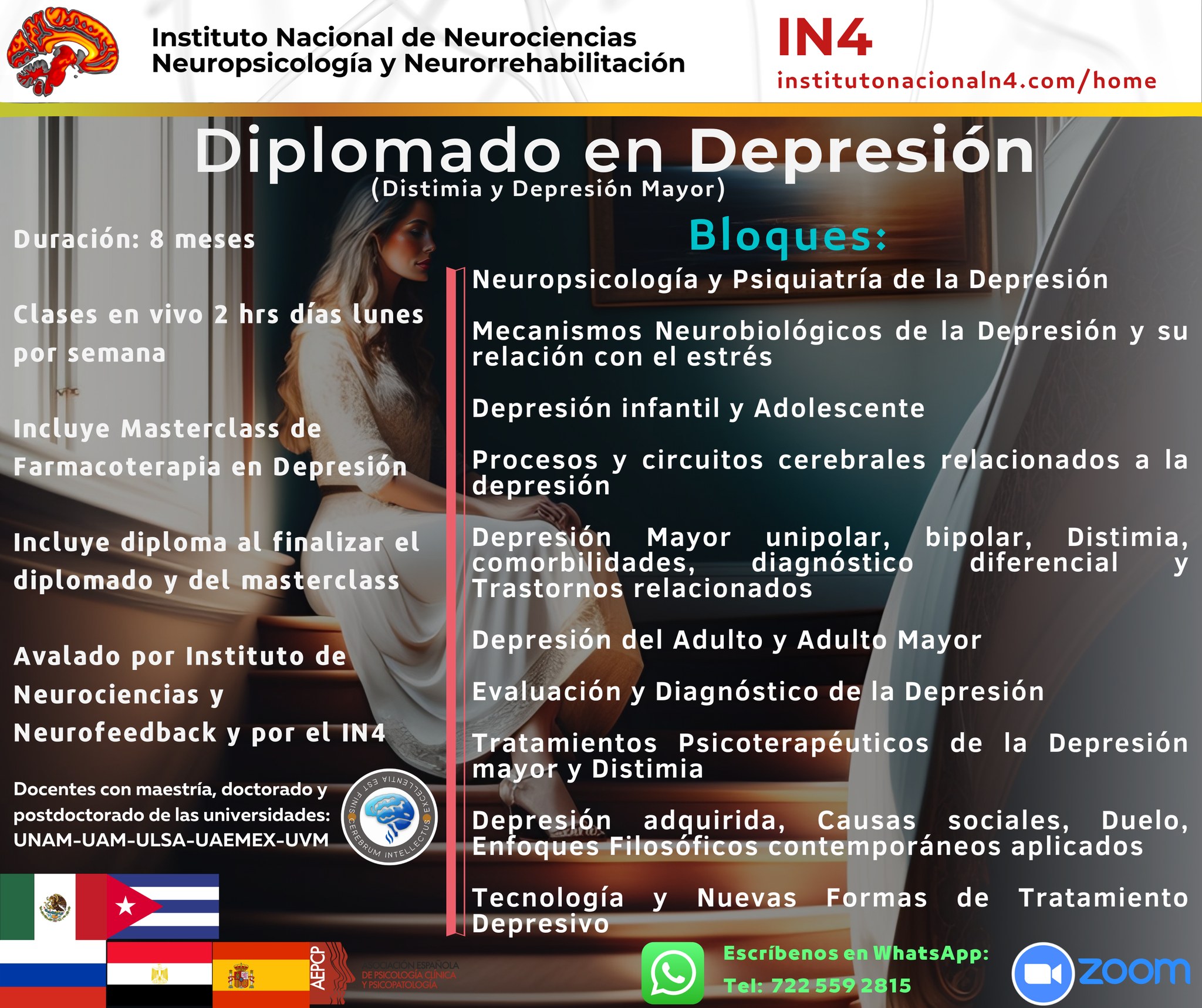 Instituto Nacional de Neurociencias Neuropsicología y Neurorrehabilitación Facebook ad: El Instituto Nacional de Neurociencias Neuropsicología y…