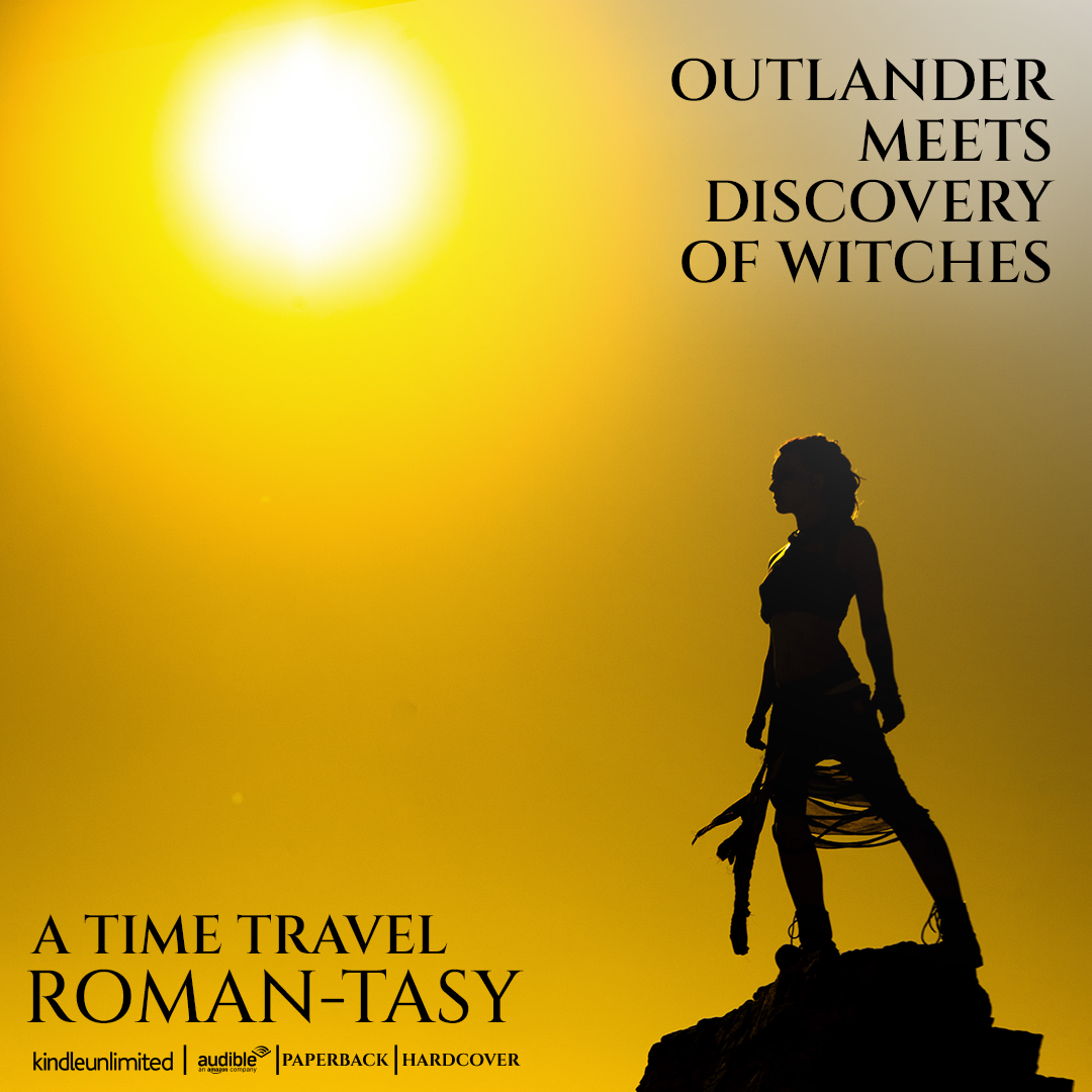 Author Sara Samuels Facebook ad: Outlander Meets Discovery of Witches