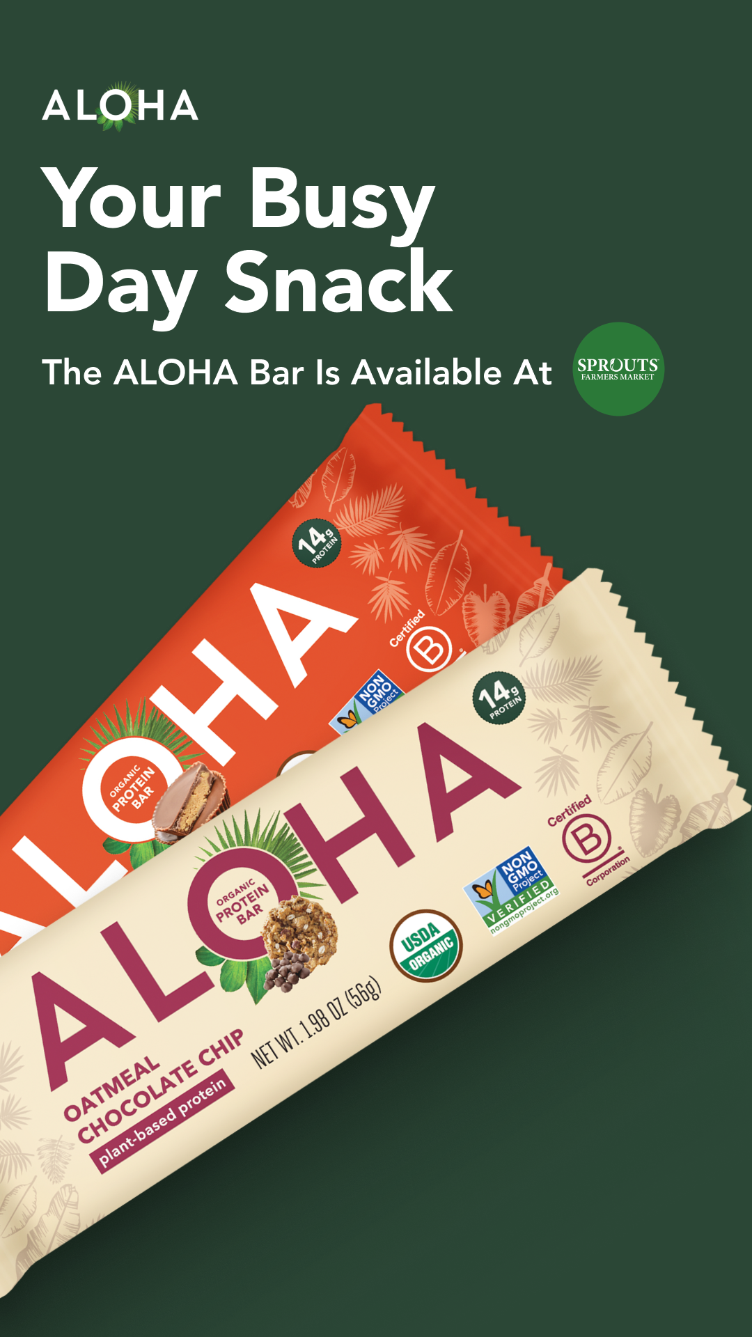 ALOHA Facebook ad