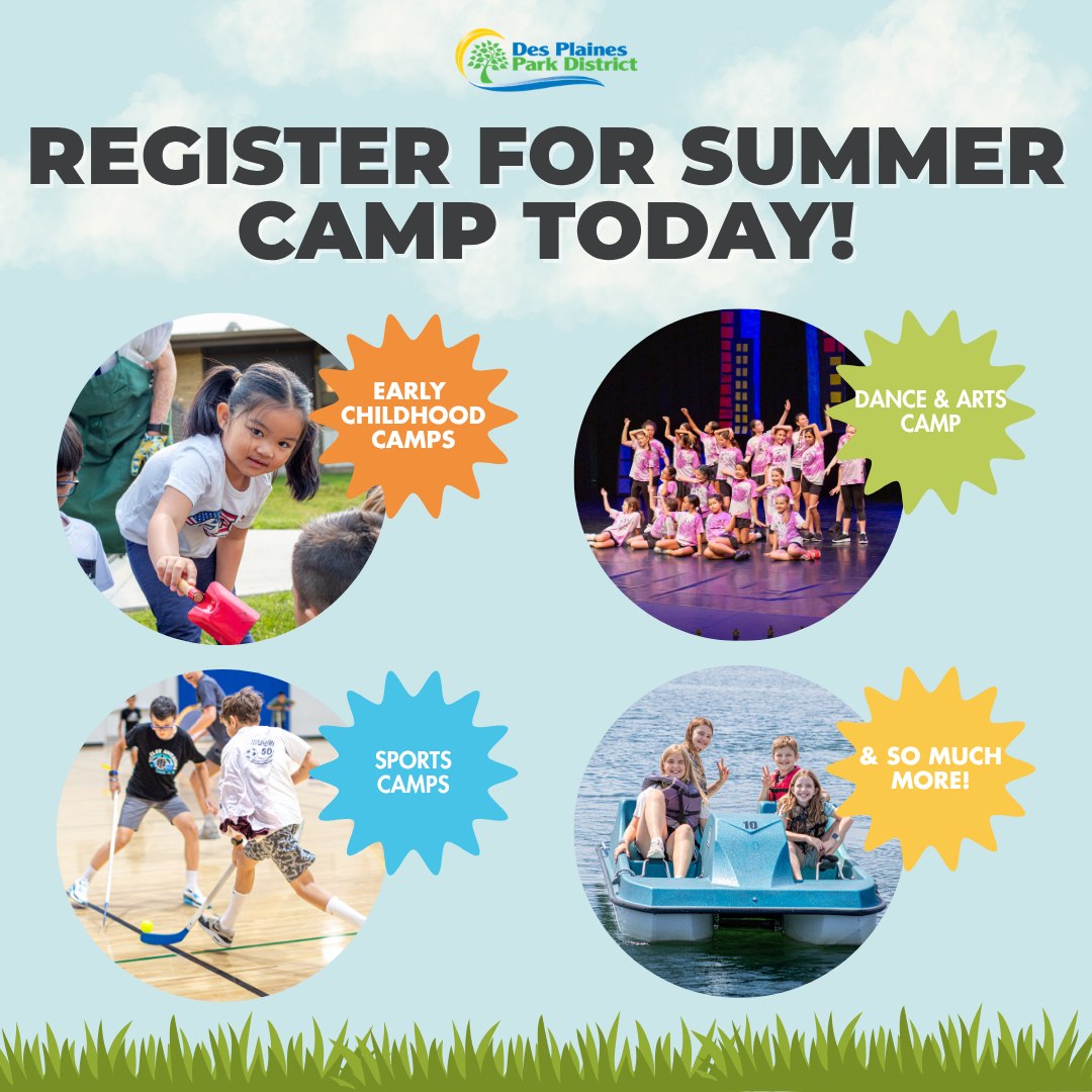 Des Plaines Park District Facebook ad: Activity Search