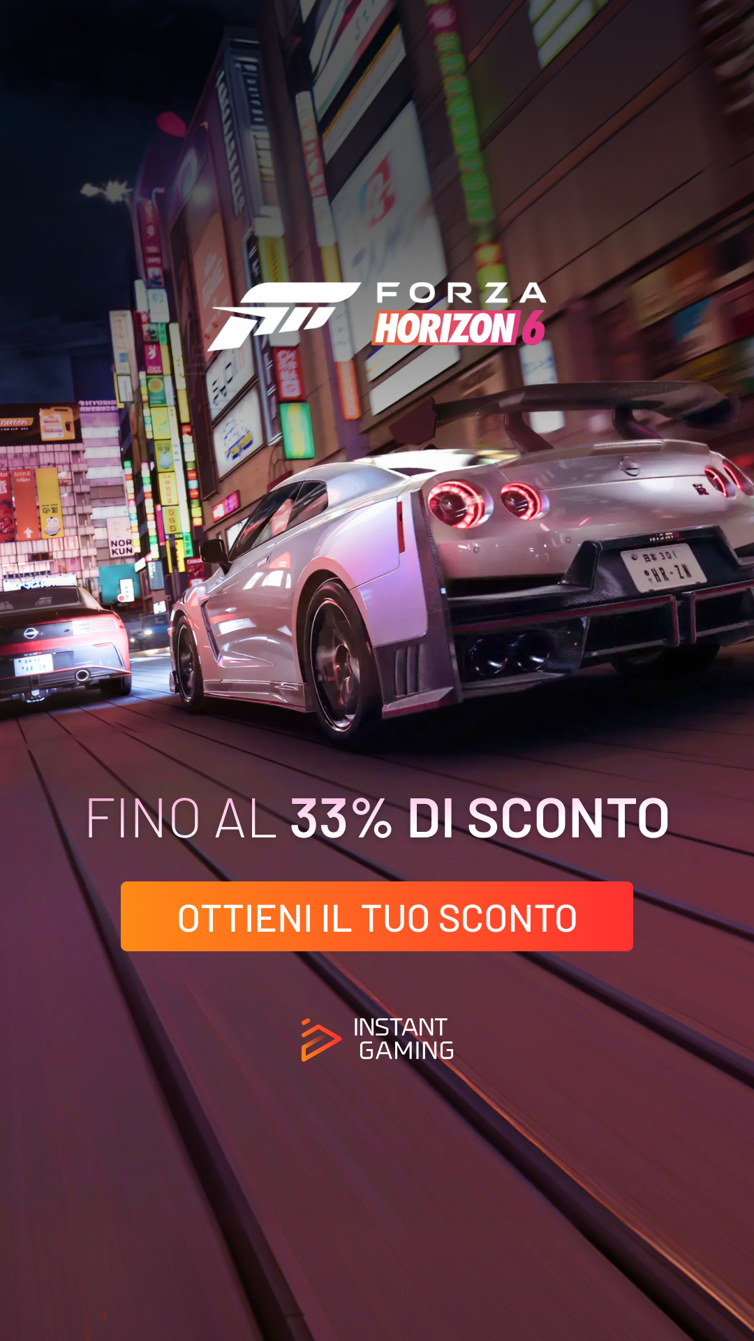 Instant Gaming Facebook ad