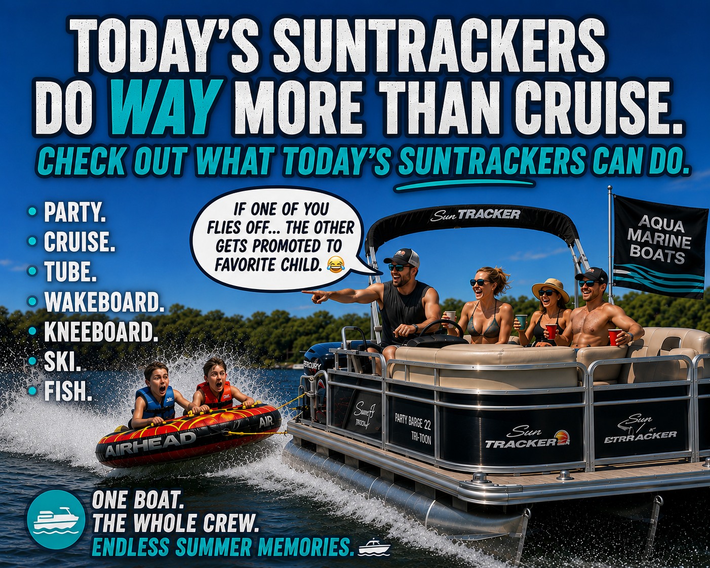 AquaMarine Boats Facebook ad