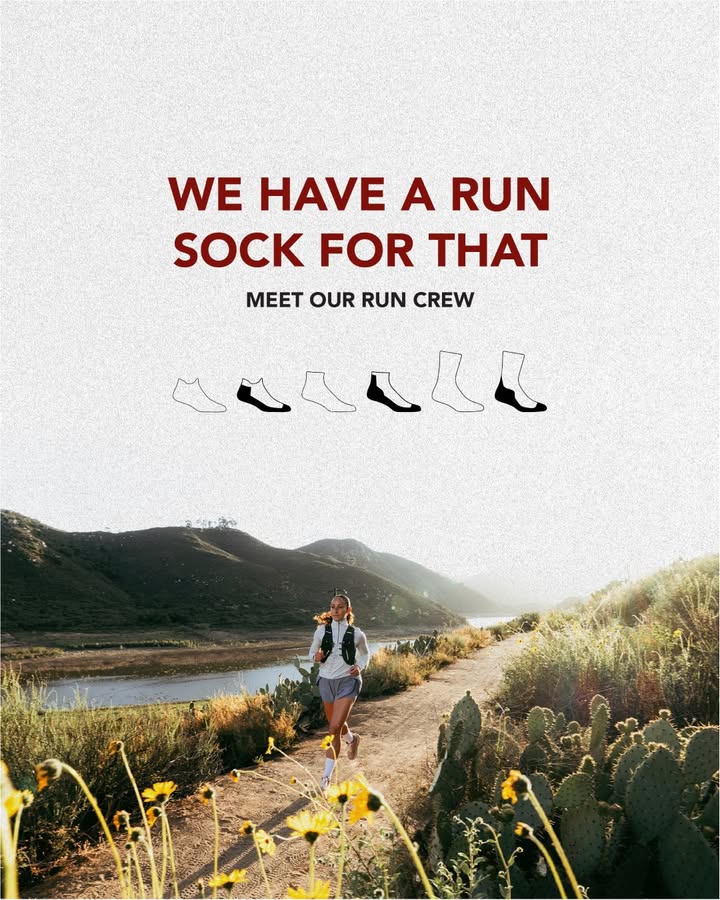 Darn Tough Vermont Socks Facebook ad: Your Feet’s Favorite Sock.