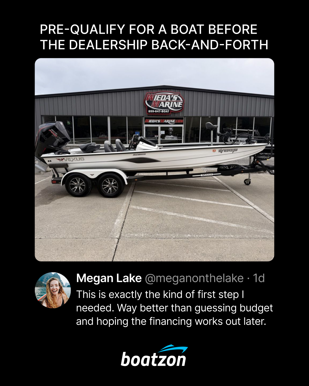 Boatzon Facebook ad