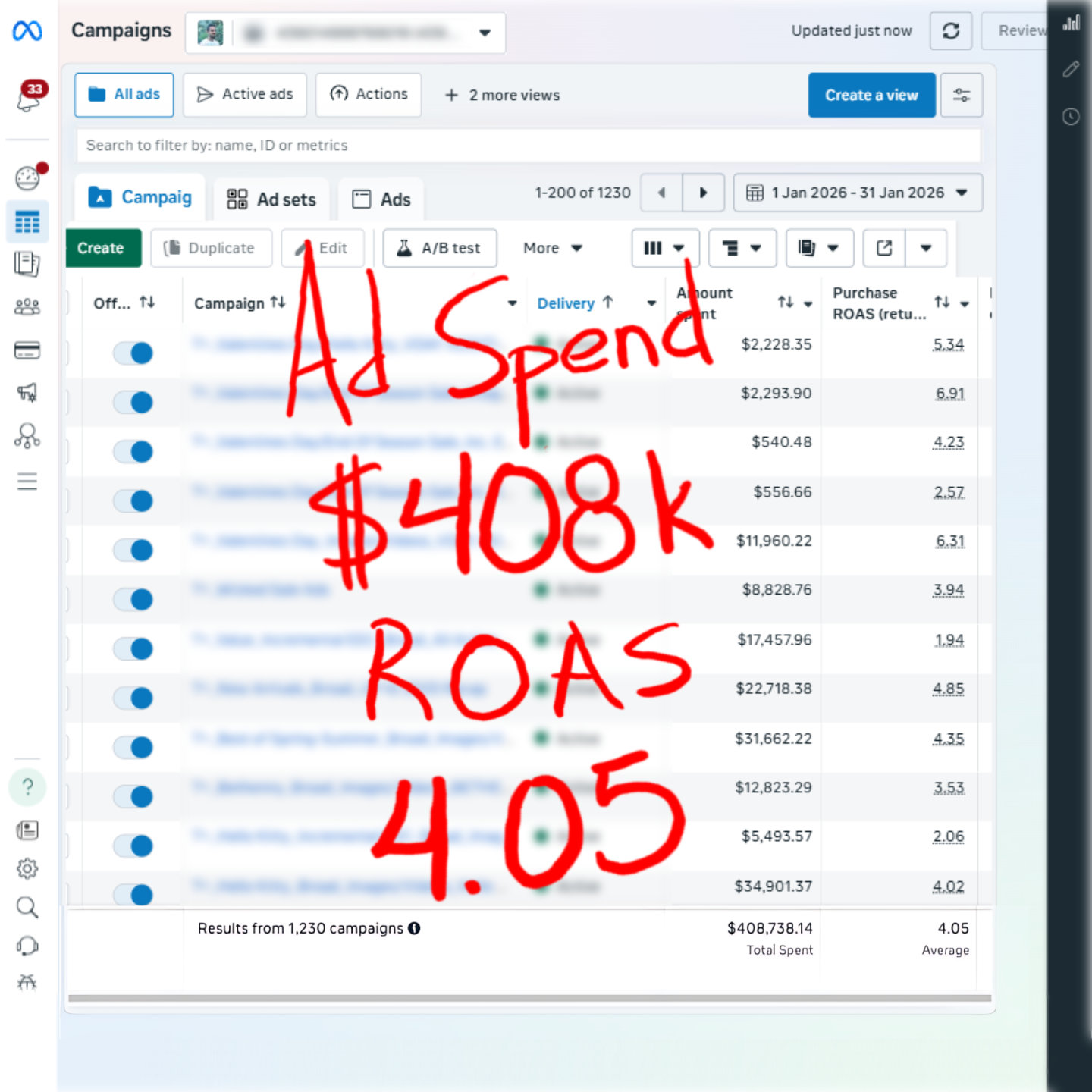 Jon the Freelancer - Meta Ads Expert Facebook ad