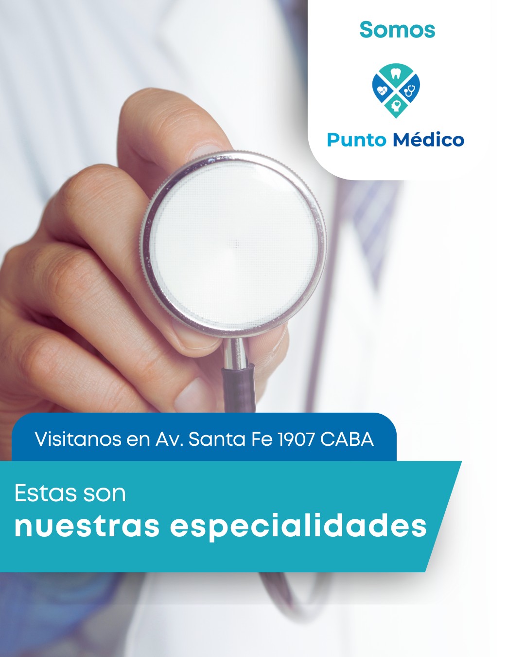 Punto Medico Bs.As Facebook ad: Tu salud en manos de especialistas
