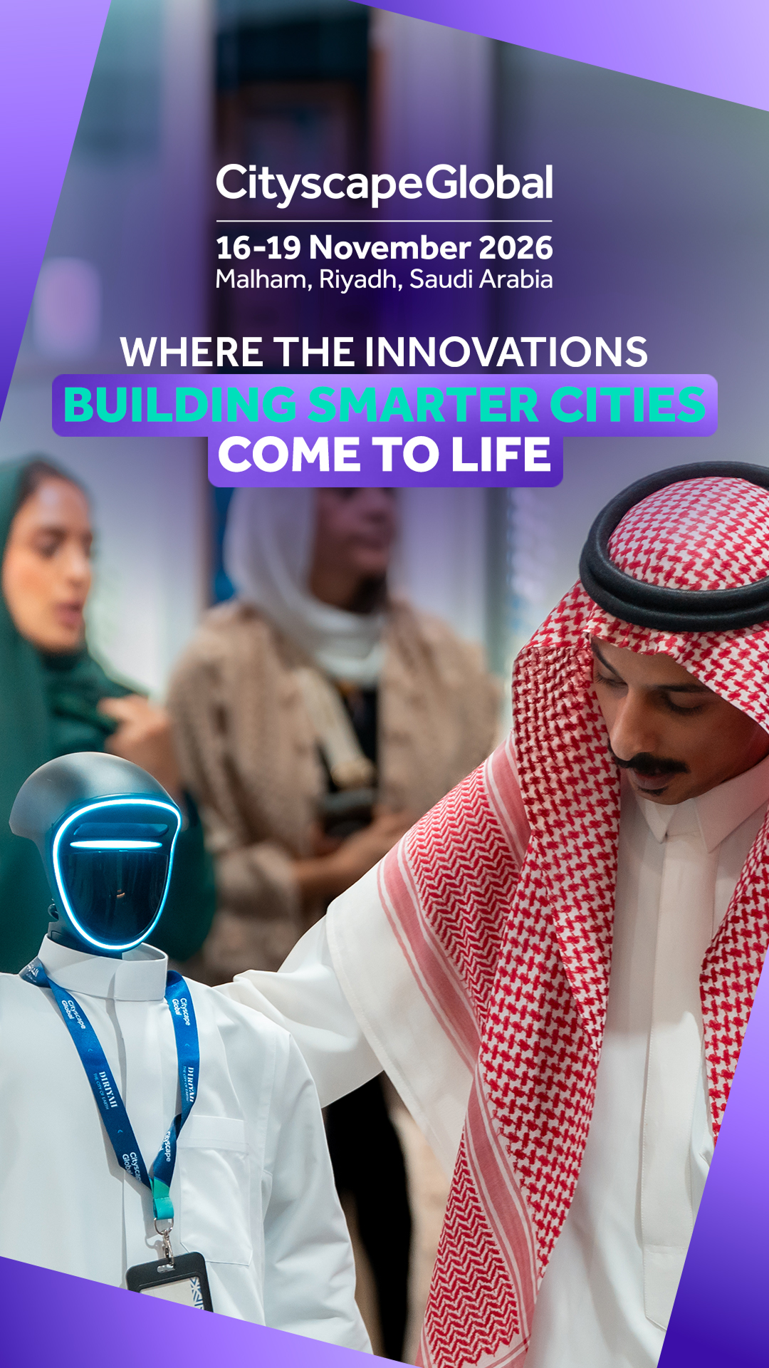 Cityscape Global Facebook ad: Riyadh. 16-19 November