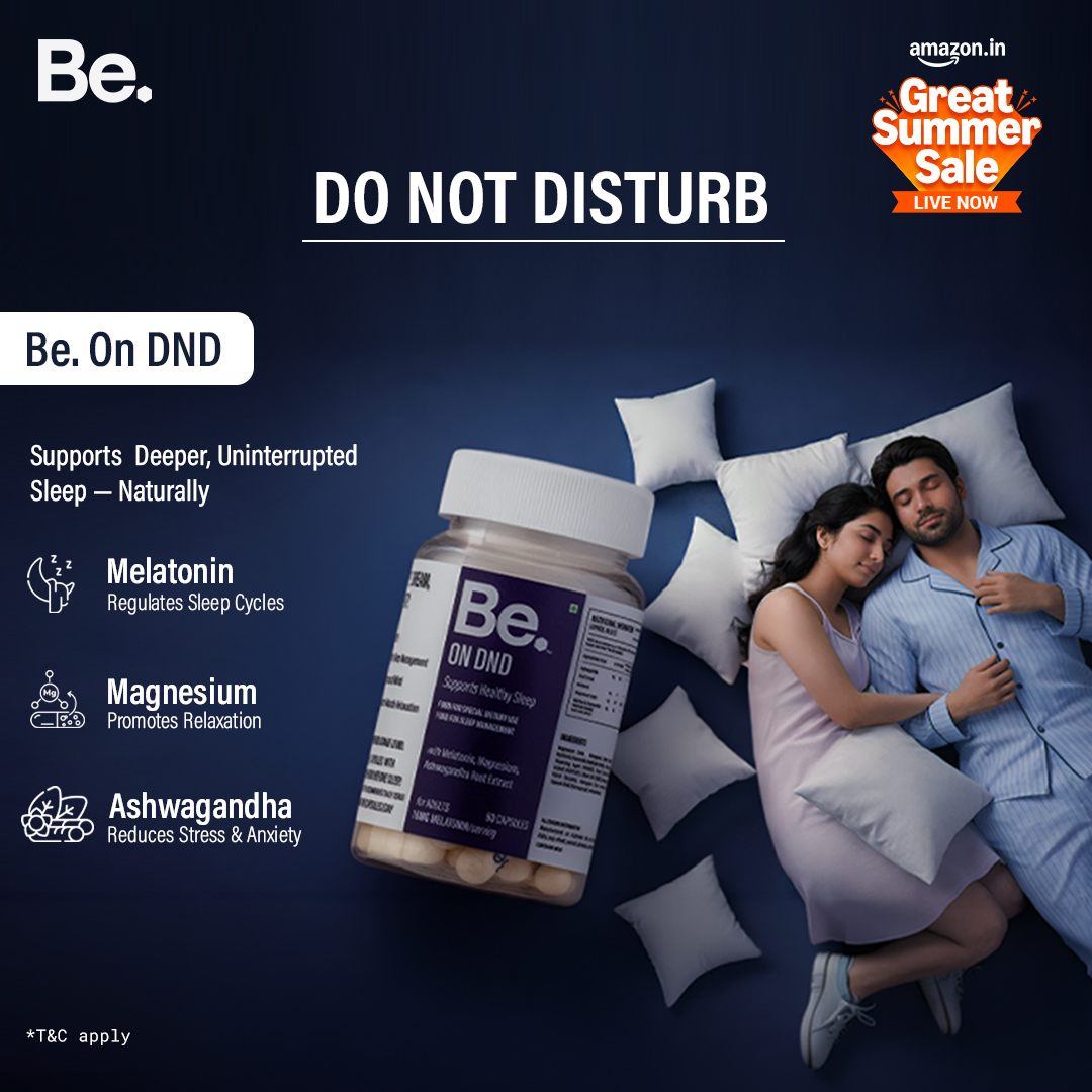 Be Wellness Facebook ad: Sleep Supplement for DND Mode