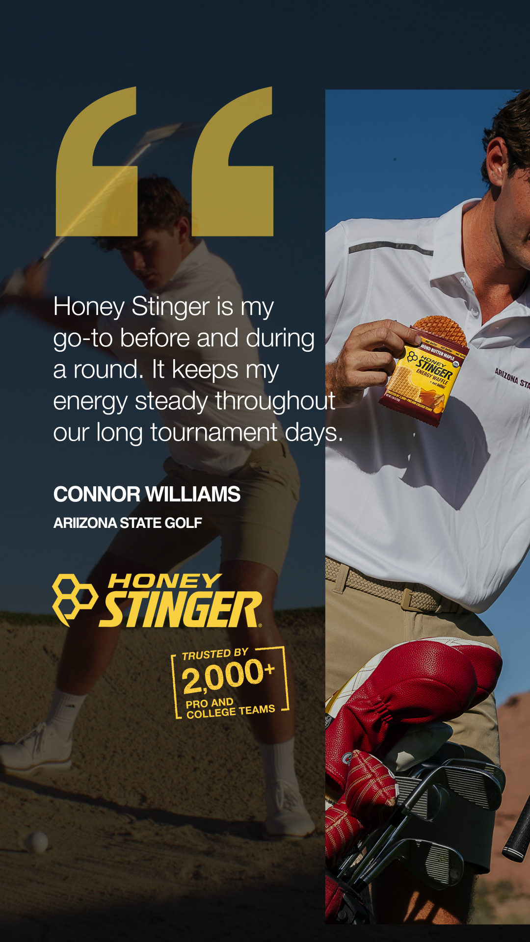 Honey Stinger Facebook ad