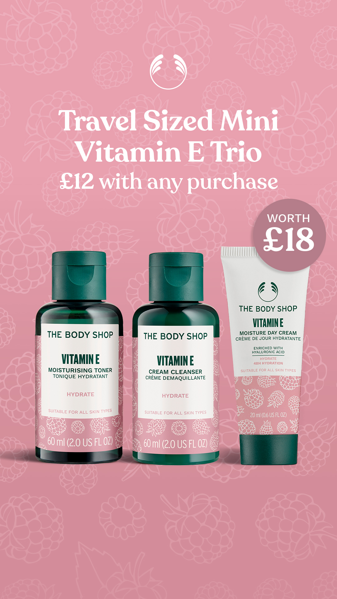 The Body Shop Facebook ad