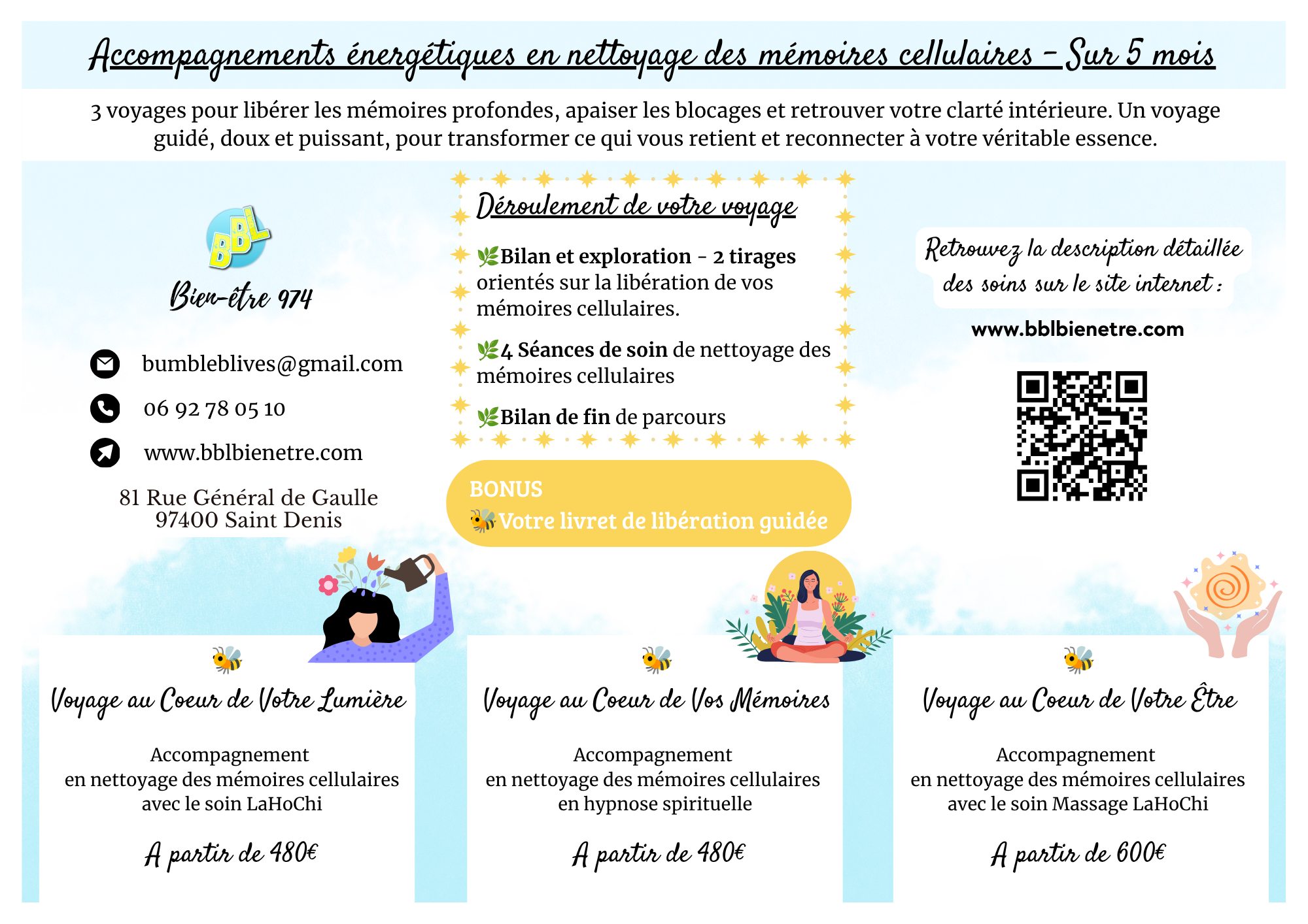 BBL Massages bien-être 974 Facebook ad: www.bblbienetre.com
