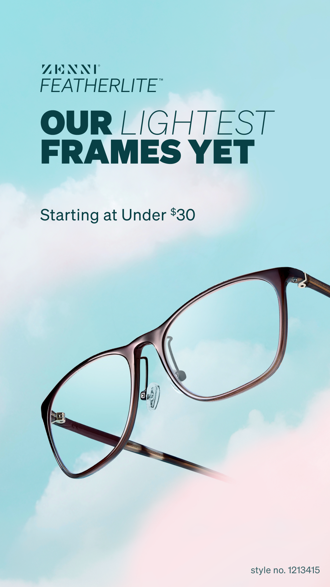 Zenni Optical Facebook ad