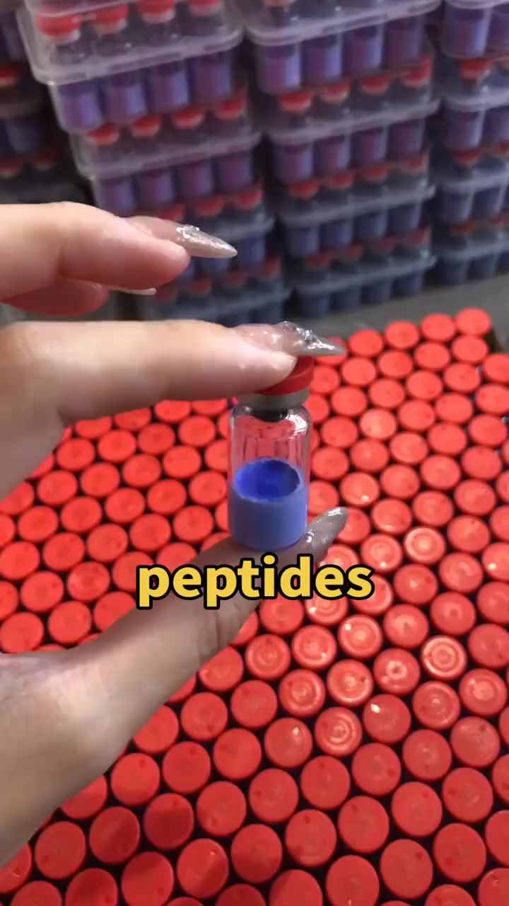 Peptidesupplier Facebook ad: DM for product list + quote.